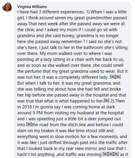 Virginia's miracle story.