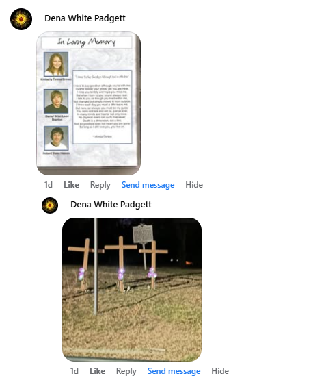 Dena's miracle story comment.